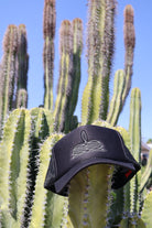 Boot Stitch Embroidered Trucker Hat-Golden Desert Boutique-Golden Desert Boutique, Women's Fashion and Accessories located in Surprise, AZ