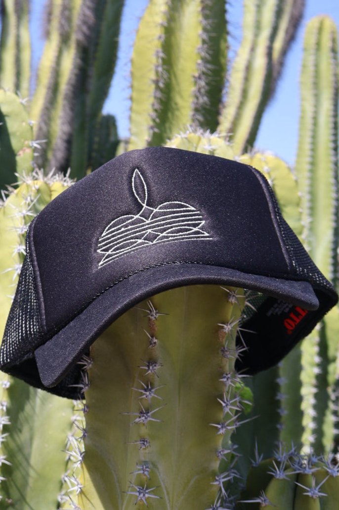 Boot Stitch Embroidered Trucker Hat-Golden Desert Boutique-Golden Desert Boutique, Women's Fashion and Accessories located in Surprise, AZ