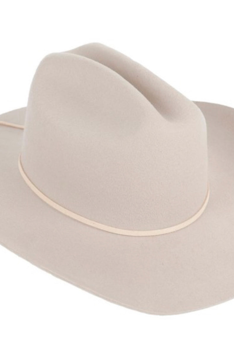 Wool Cattleman Hat-Golden Desert Boutique-Golden Desert Boutique, Women's Fashion and Accessories located in Surprise, AZ